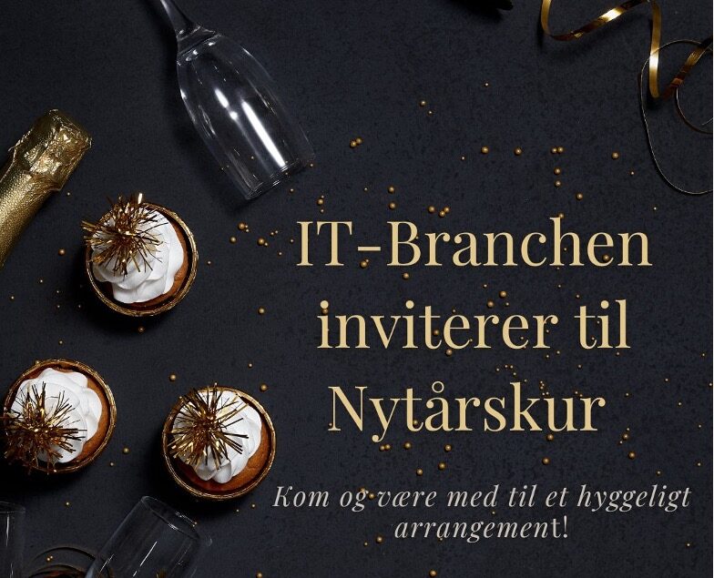 IT-Branchen og Lotte Jensen inviterer medlemmer, samarbejdspartnere og venner til årets første Nytårskur! 🎇