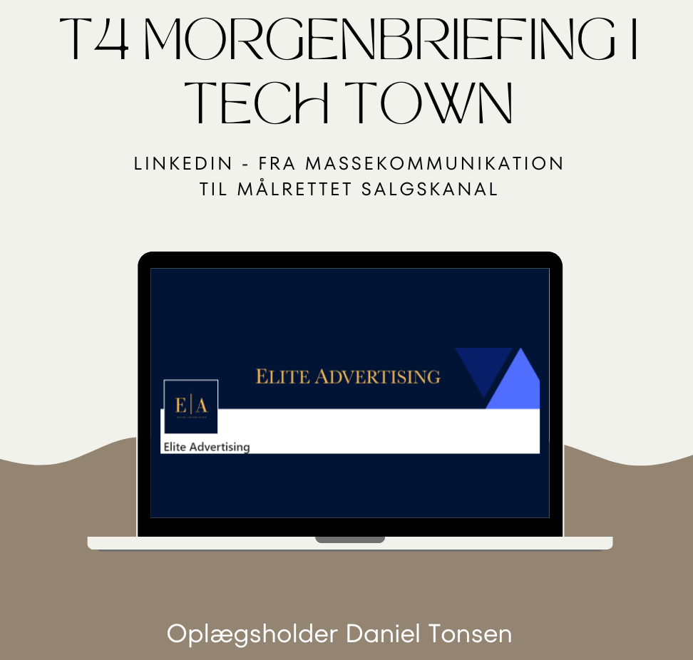 T4 Morgenbriefing i Tech Town – Fra massekommunikation til målrettet salgskanal