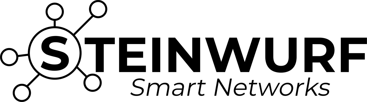 Logo Black steinwurf