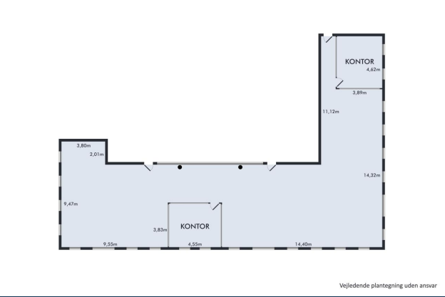 Plantegning Supernova 568 m2